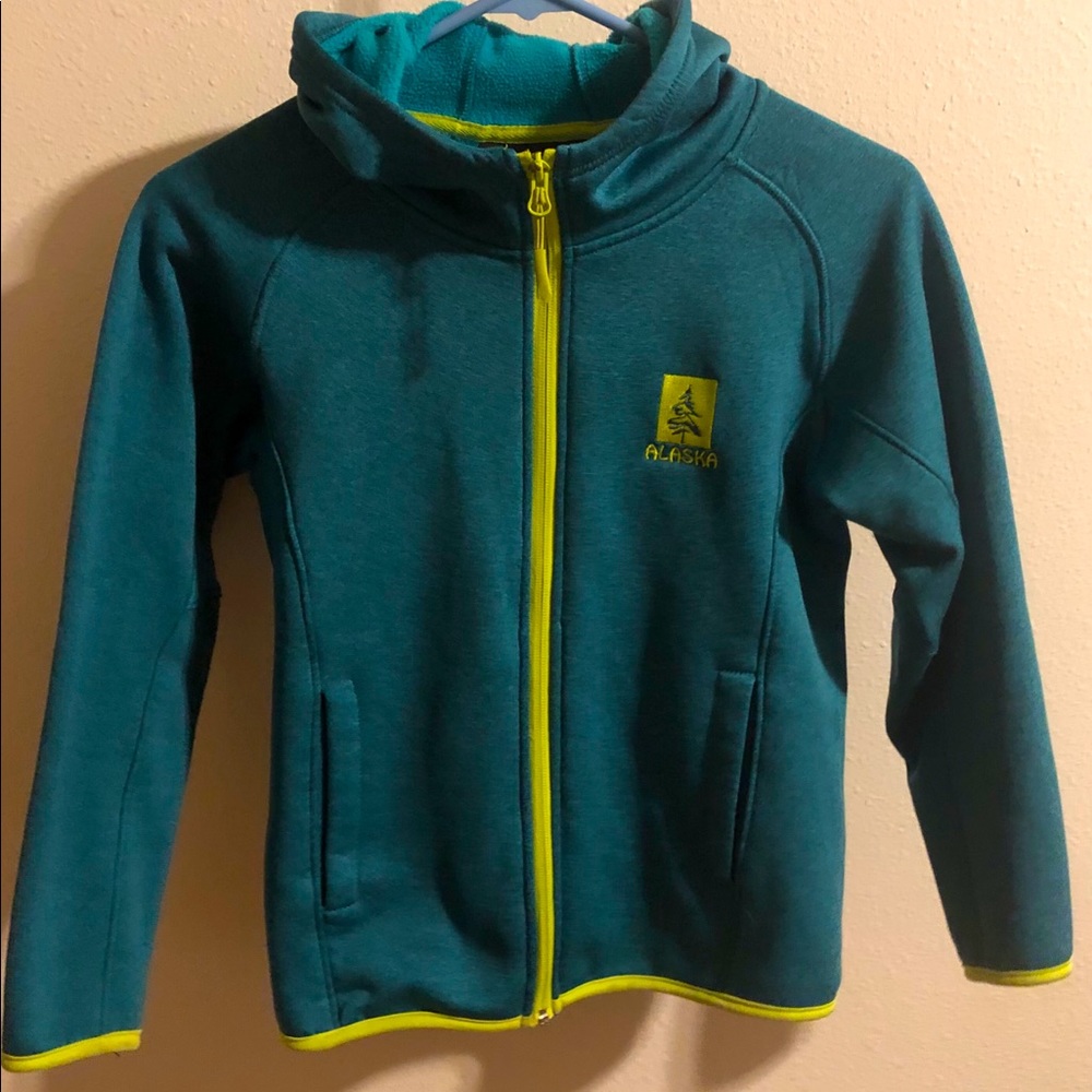 Alaska fleece zip-up jacket